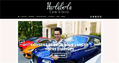 Desktop Screenshot of hurluberlu.fr